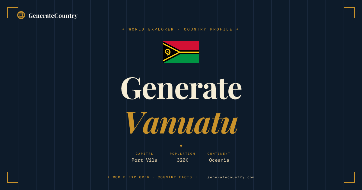 Vanuatu Language: What Language Do They Speak in Vanuatu? | GenerateCountry